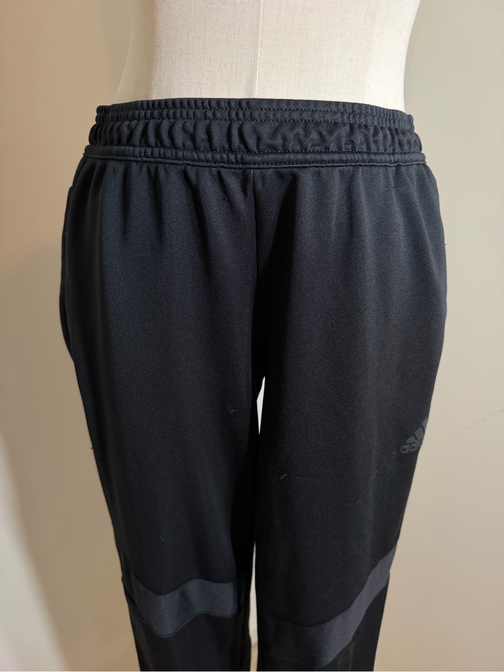 Adidas Women’s Climacool Sweatpants Track Pants - SZ M - Black Pockets - Picture 3 of 12